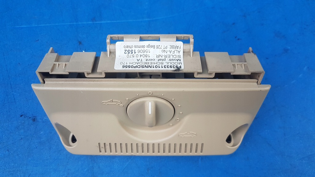 фото №3, Панель переключатель люк alfa romeo 159 beż