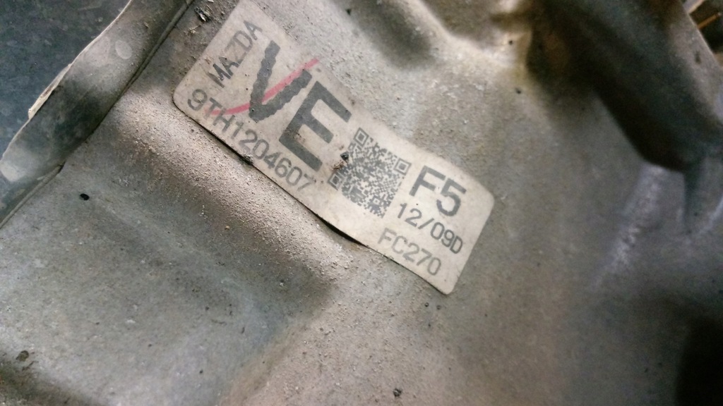 фото №6, Mazda 2 07-14 1.3 b коробка передач передач ve f6 9th10081