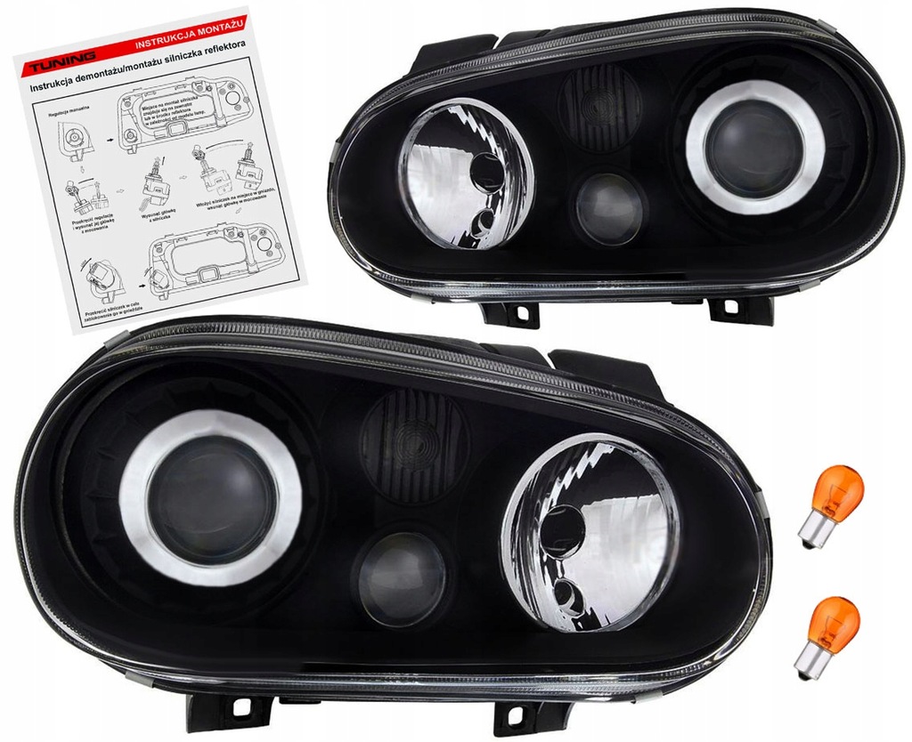 фото №1, Vw golf iv mk4 лампи фари протитуманні фари перед r32