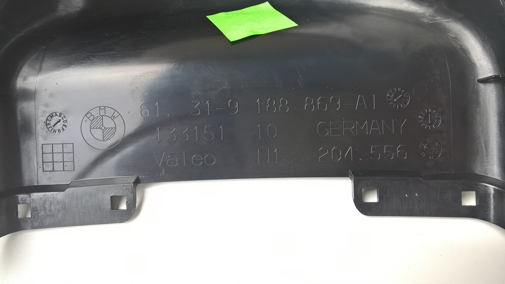 фото №7, Корпус захист замка запалювання колонки керма bmw f07