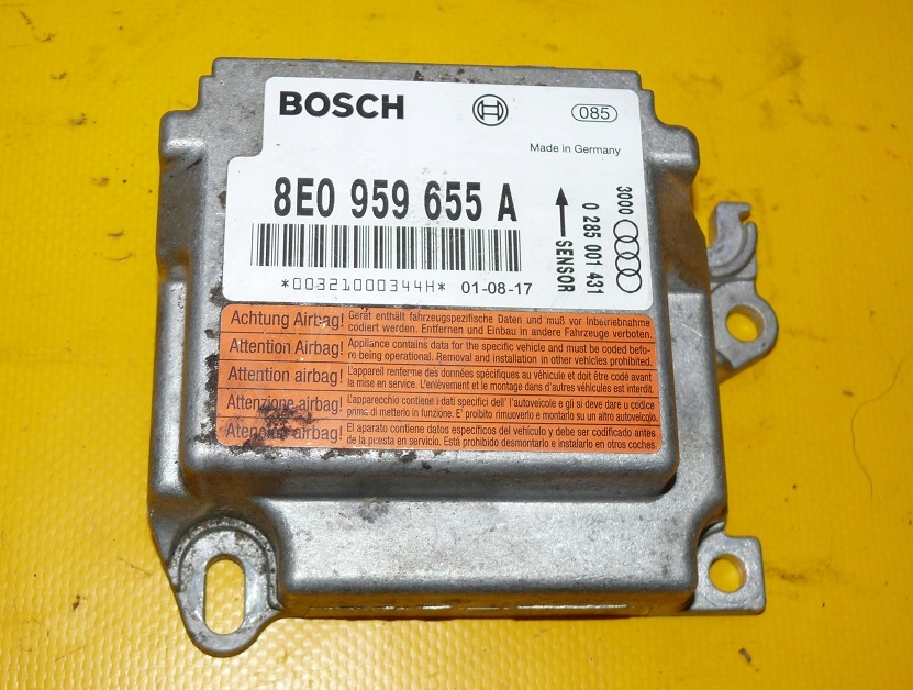 фото №1, Модуль датчик подушка безопасности подушек audi a4 b6 3.0 v6