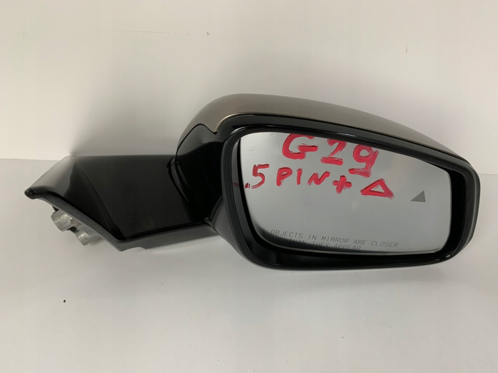 фото №1, Дзеркало праве bmw z4 g29 m 5pin асистент satyna