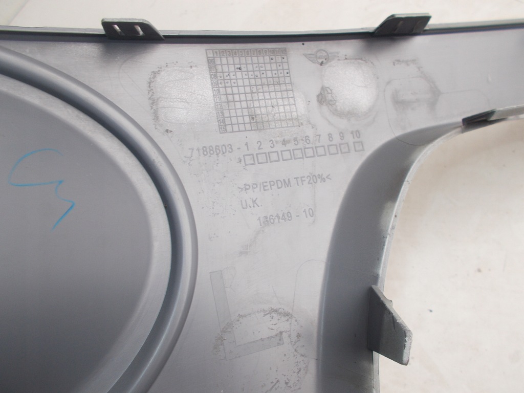 фото №3, Молдинг na бампера левая jcw mini r55 r56 r57 aero