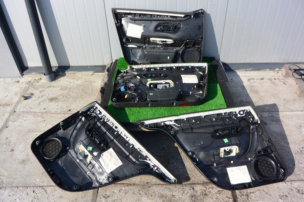 фото №6, Обшивки обшивка обивка дверь задняя vw passat cc kpl