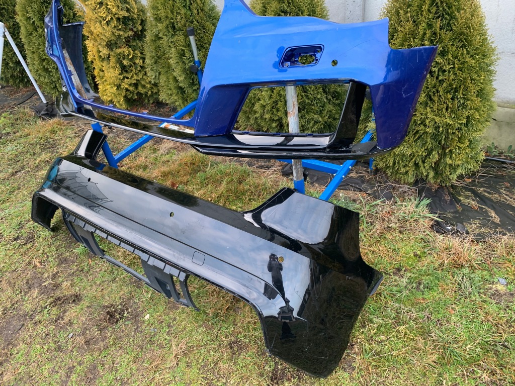 фото №1, Audi rs3 8v4 12-16 бампер перед +задняя оригинал