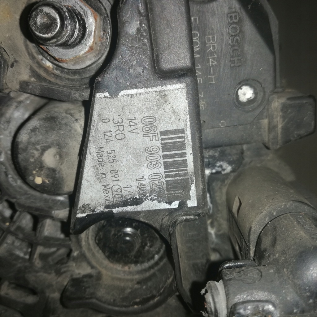 Генератор vw seat, skoda, audi 06f903023 1,9tdi Оригінал