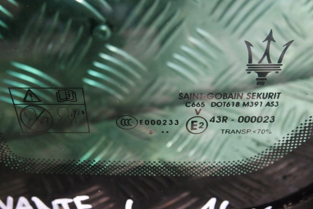 фото №3, Скло кузовна ліва maserati levante 16r as3