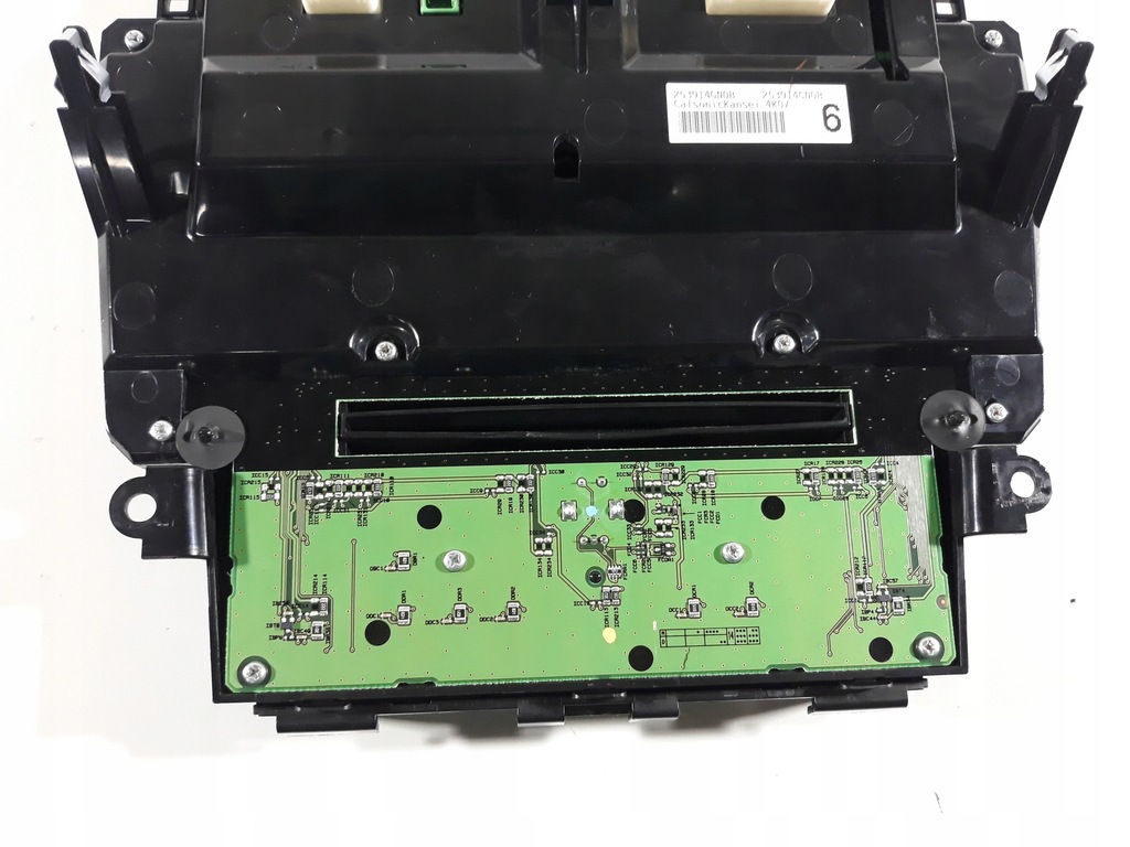 фото №14, Infiniti q50 13- панель кондиционера дисплей uk 253914gn0b