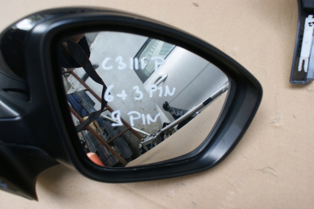 фото №7, Citroen c3 iii зеркало правое 6+3pin левая 4+3pin