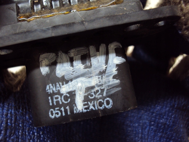 фото №5, Резистор резистор nissan pathfinder r51 2.5 dci