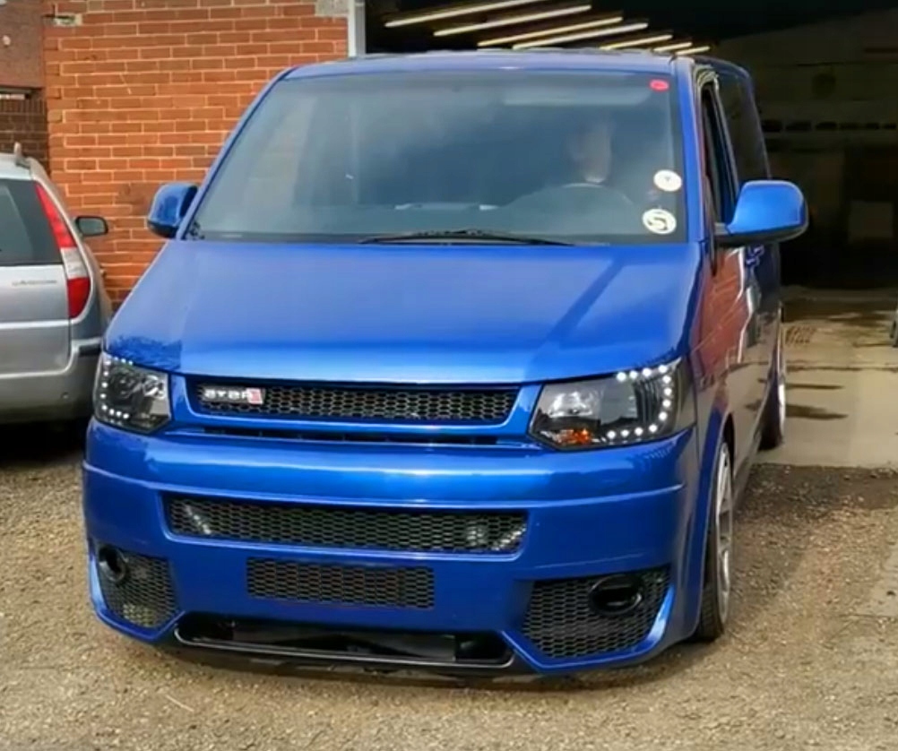 фото №11, Vw transporter t5 09-15 лампи фари led drl