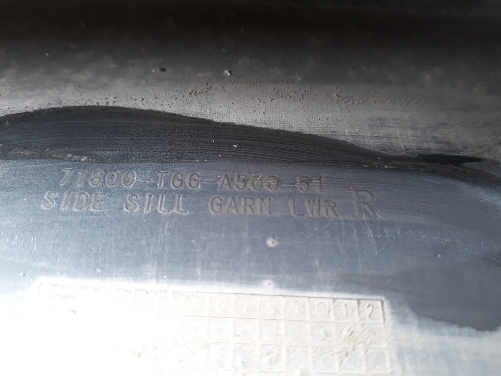 фото №6, Порог правый honda civic x type r