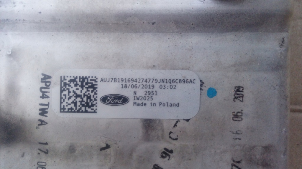 фото №5, Радіатор інтеркулер ford focus mk4 1,5tdci