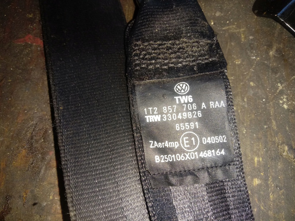 фото №3, Vw touran i ремни безопасности перед