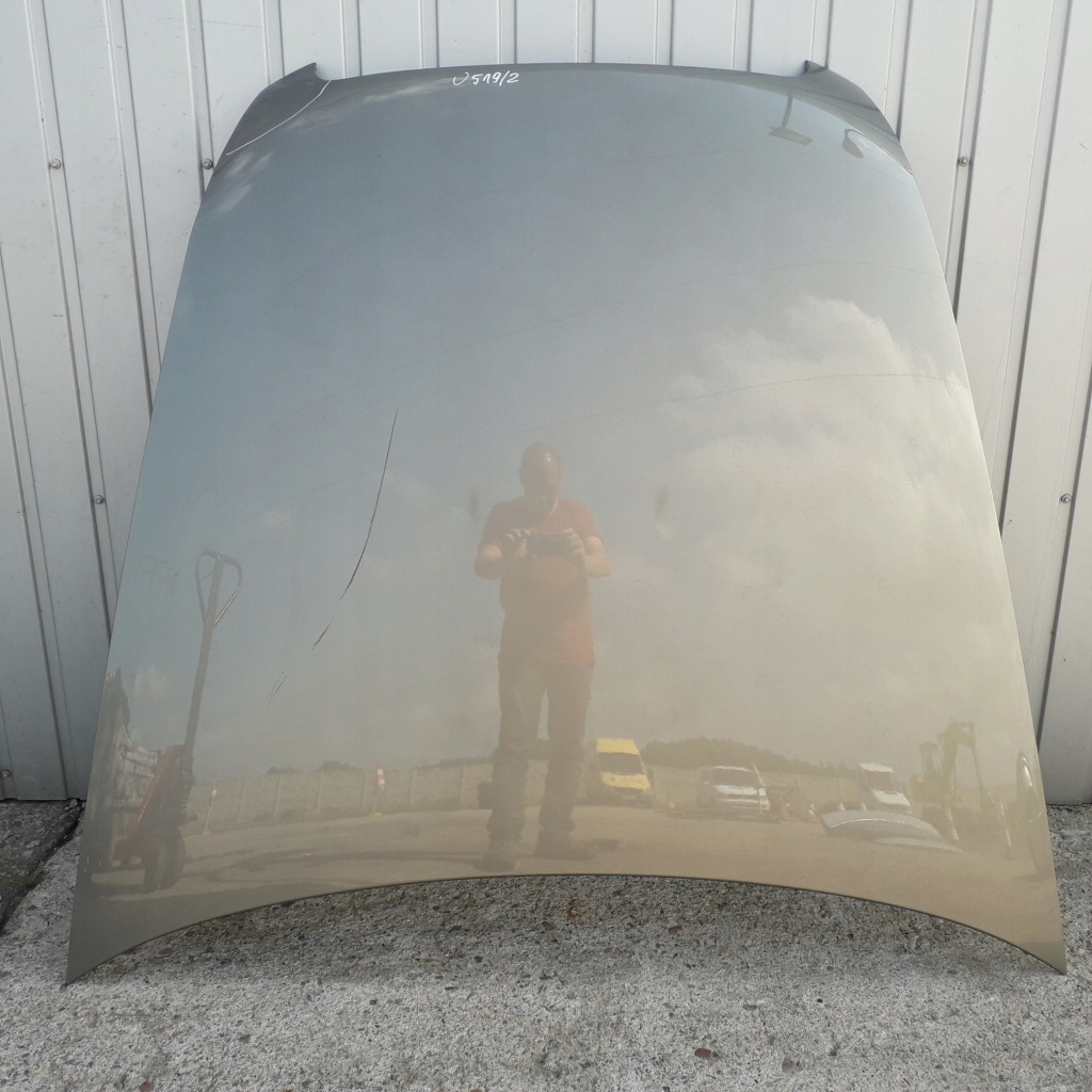 Audi a6 c6 капот крышка двигателя золотая повреждённая Цена