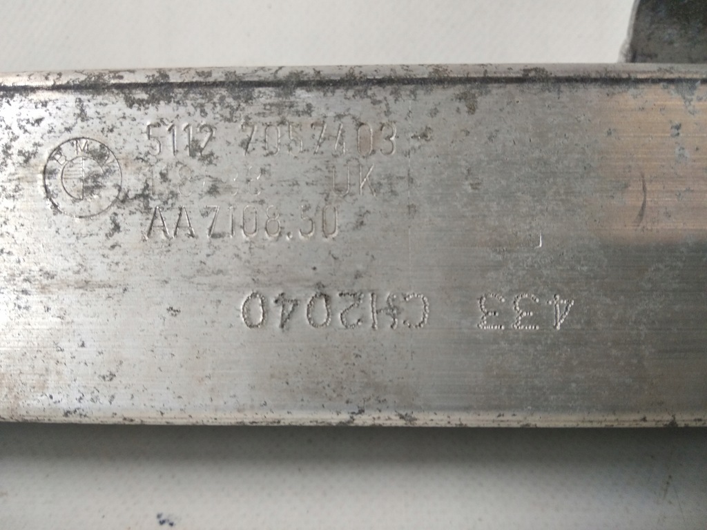 фото №8, Mini cooper r50 r53 балка підсилювач задня 02-08