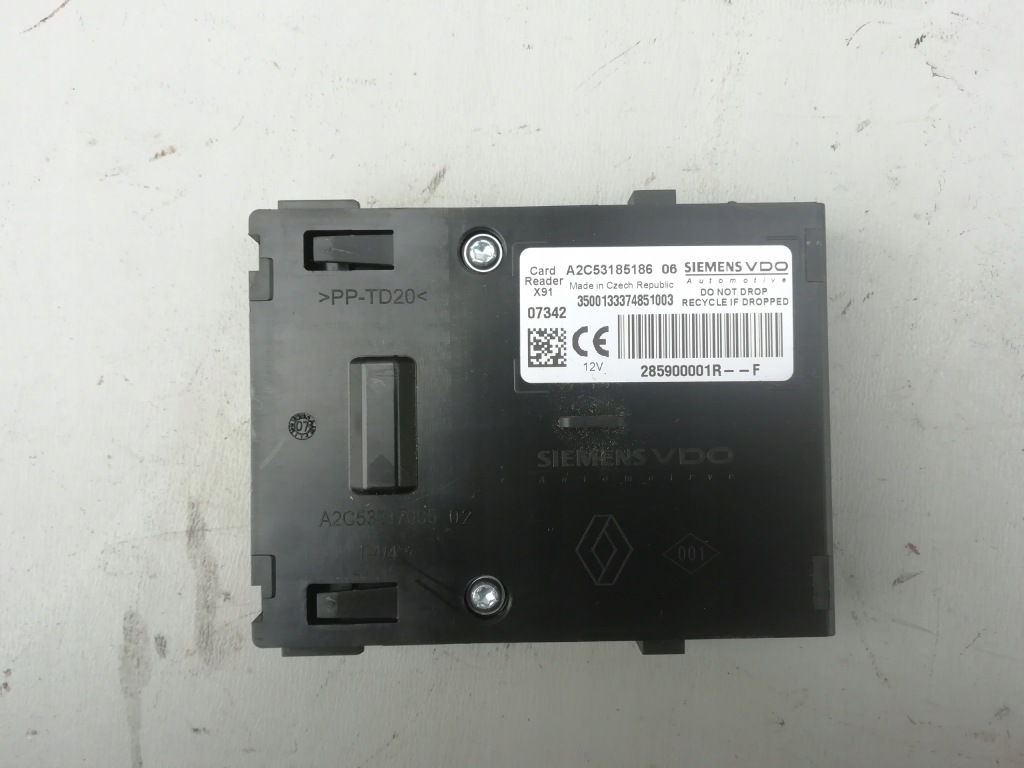 фото №1, Считыватель карта карты laguna iii 3 запчасти пила