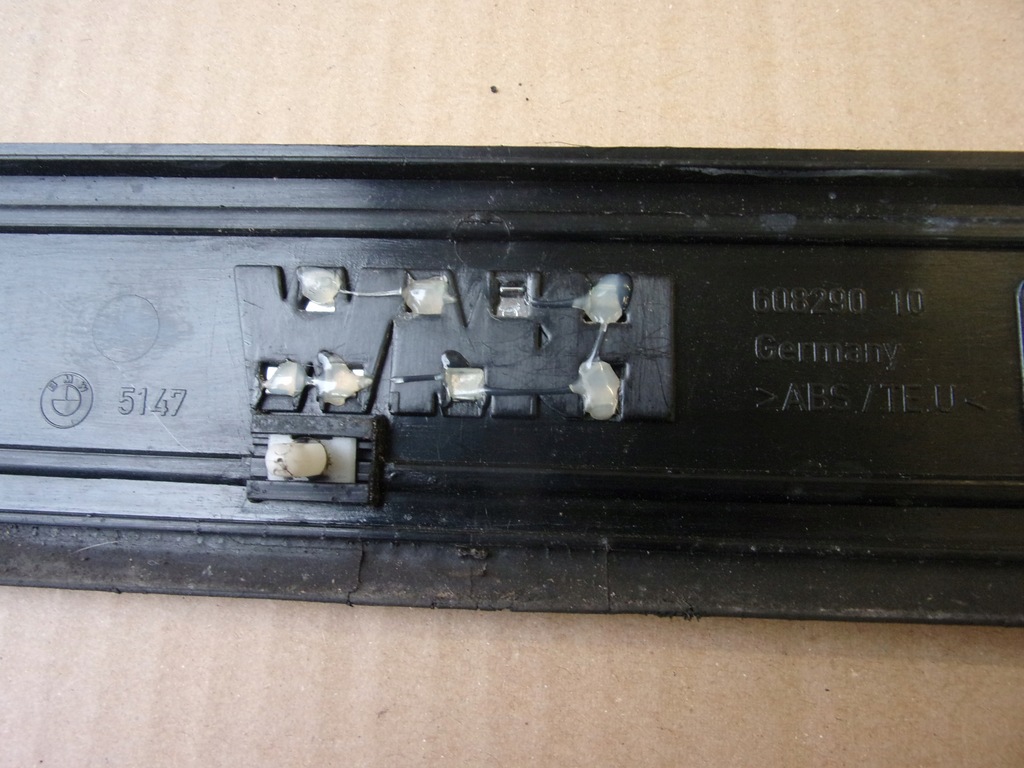 фото №8, Накладки порогові накладки kompl. bmw 7 e65 01- хром