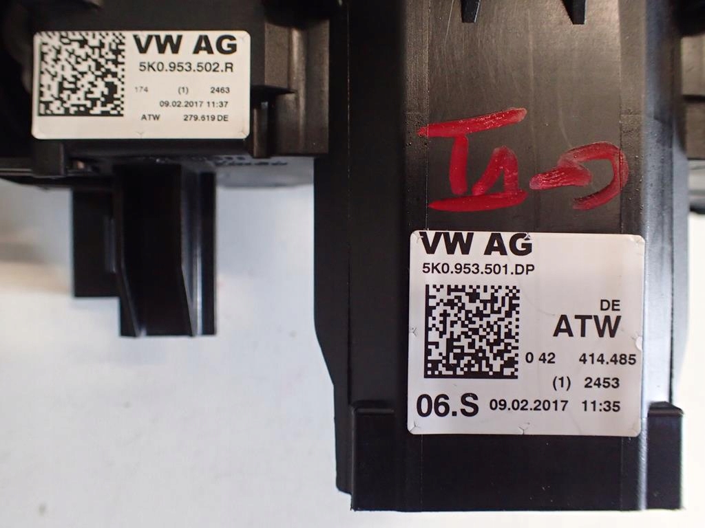 фото №5, Переключатель комбинированный pod руль vw golf vi