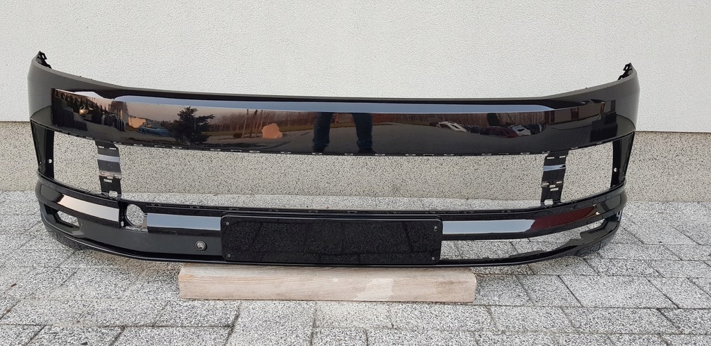 фото №1, Vw transporter t6 бампер перед оригинал b064