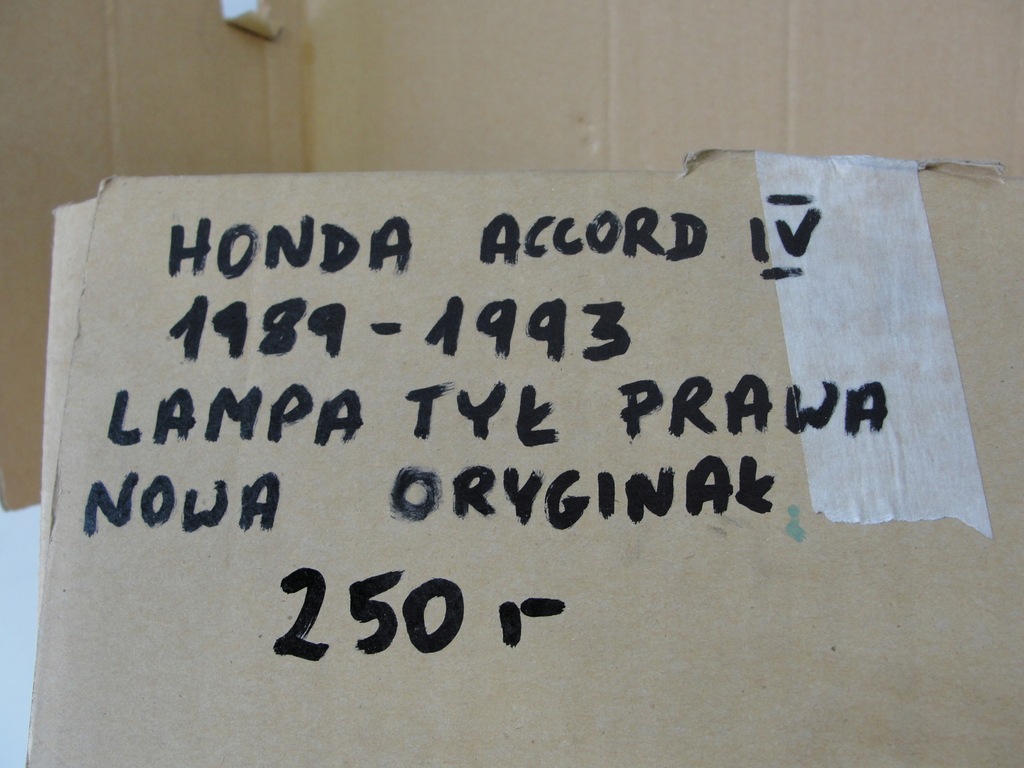фото №4, Лампа задняя правая honda accord iv nowa оригинал