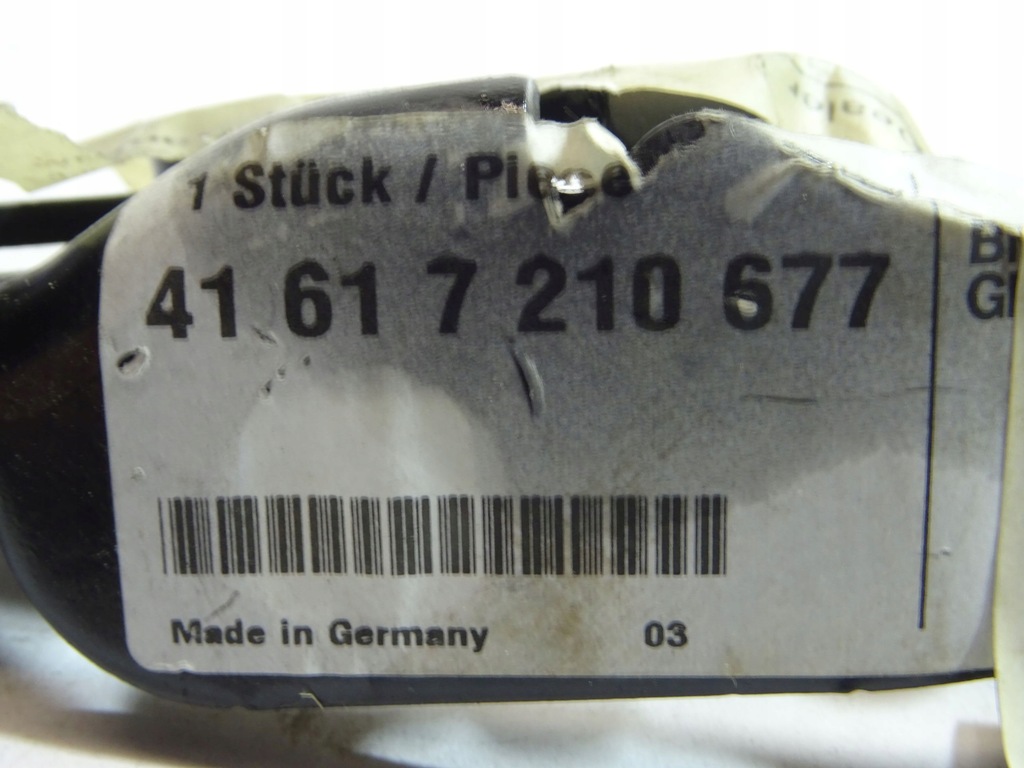 фото №9, Петля кришки двигуна, лівий - 41617210677 bmw