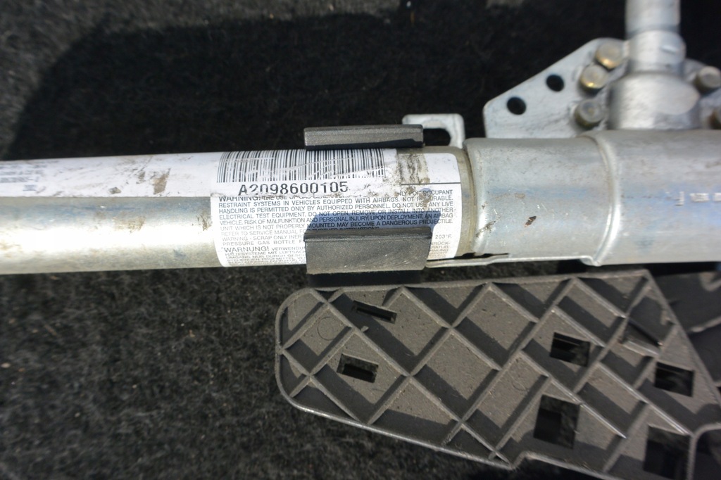 фото №5, Mercedes clk w209 шторка безопасности подушка безопасности правая левая kpl