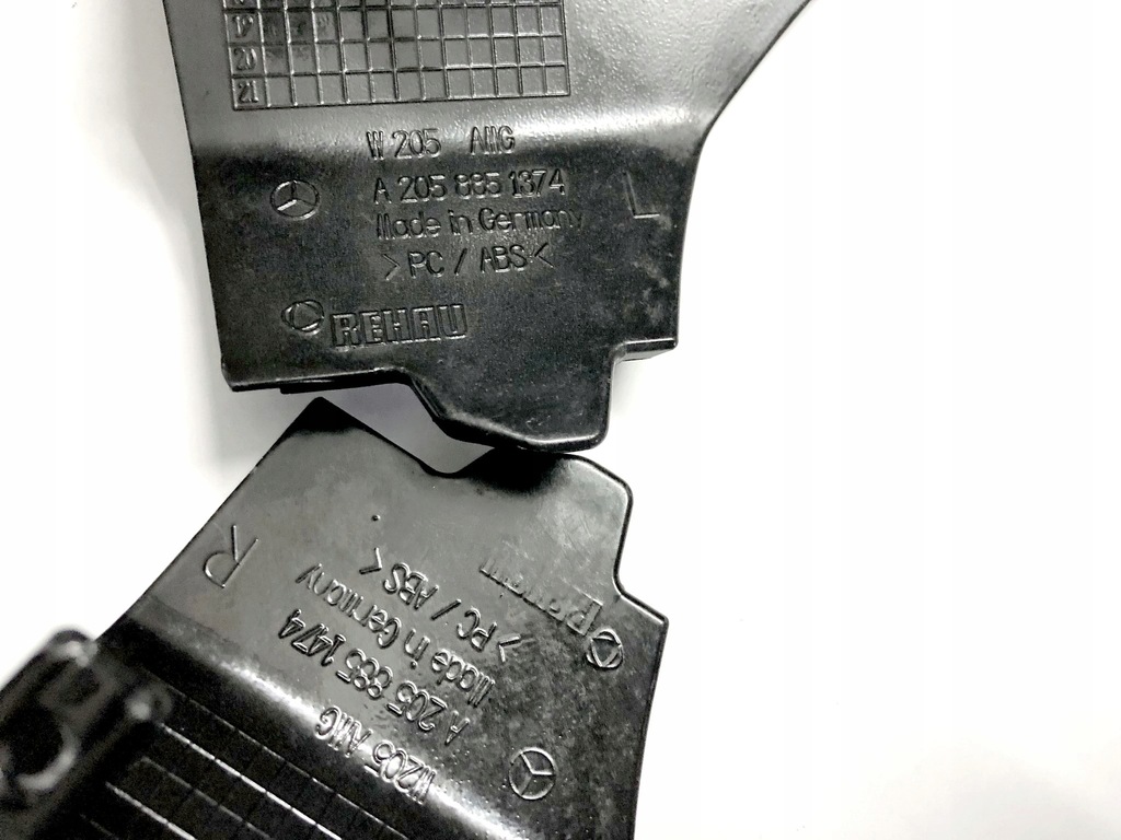 фото №10, Накладка молдинг спойлер mercedes w205 amg - black