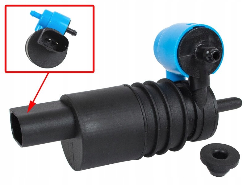 фото №1, Помпа распылителя vw multivan v passat b5 b6 b7