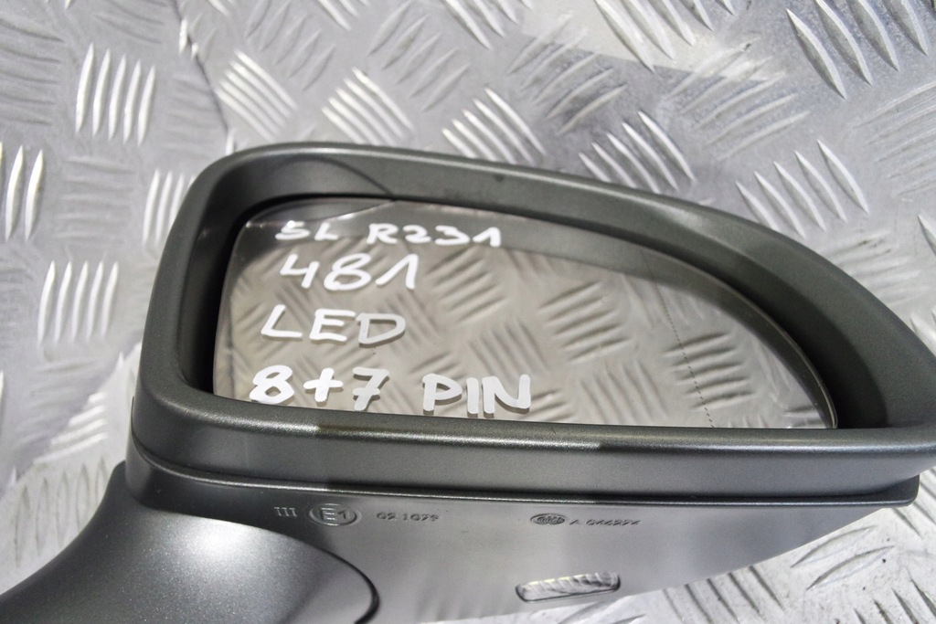 фото №9, Mercedes sl r231 зеркало правое l481 15 pin