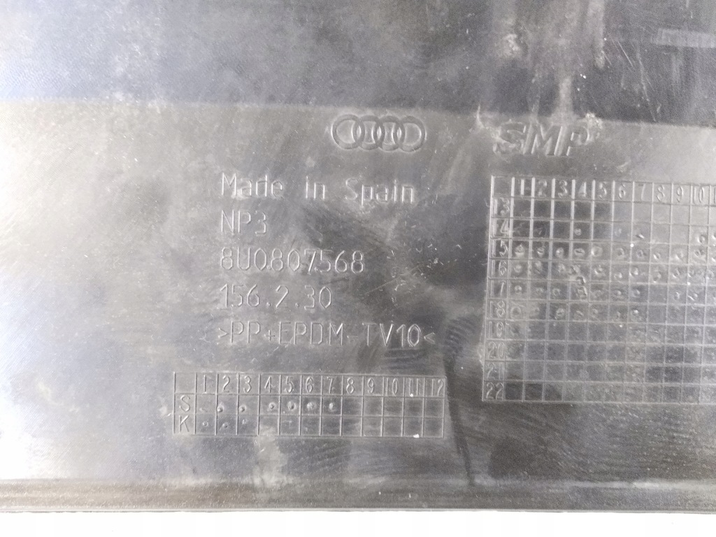 Audi q3 s-line спойлер бампера задняя 8u0 2014- Киев