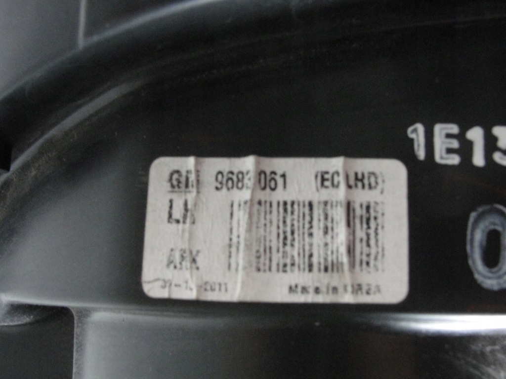 фото №10, Лампа перед ліва chevrolet aveo 11-14 9683061