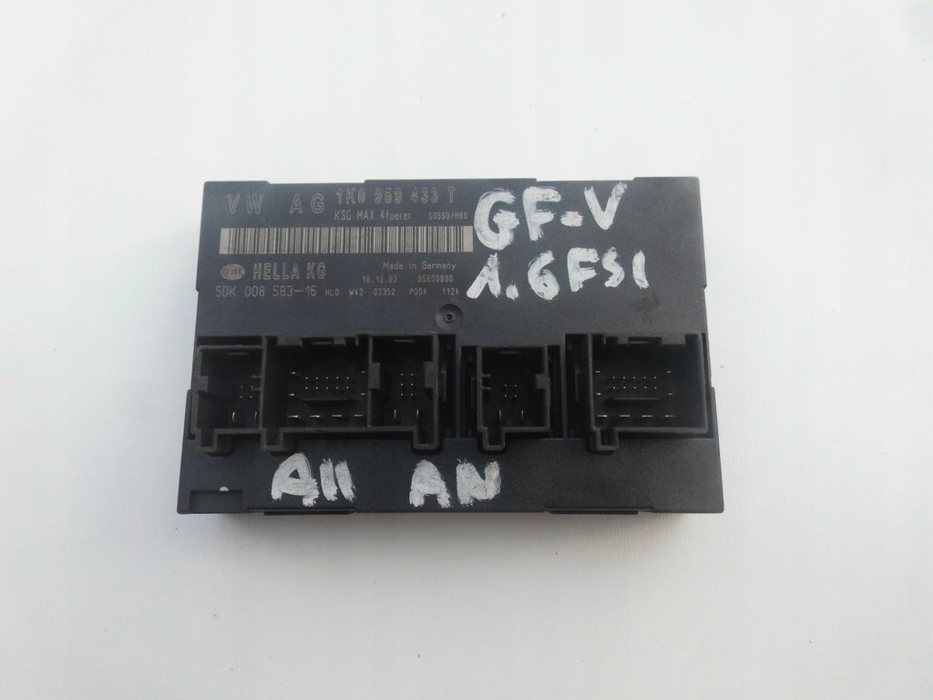 фото №1, Модуль комфорту 1k0959433t leon ii octavia golf v