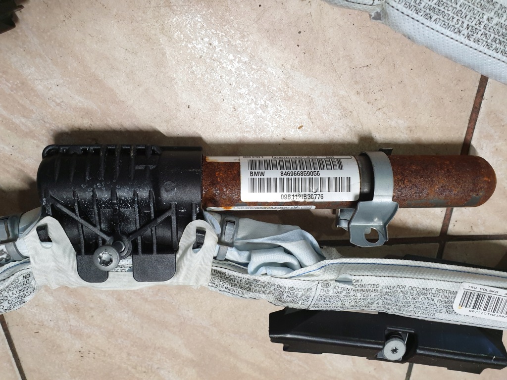 фото №9, Права ліва шторка безпеки подушка безпеки bmw 3 e91 lift 2009r.