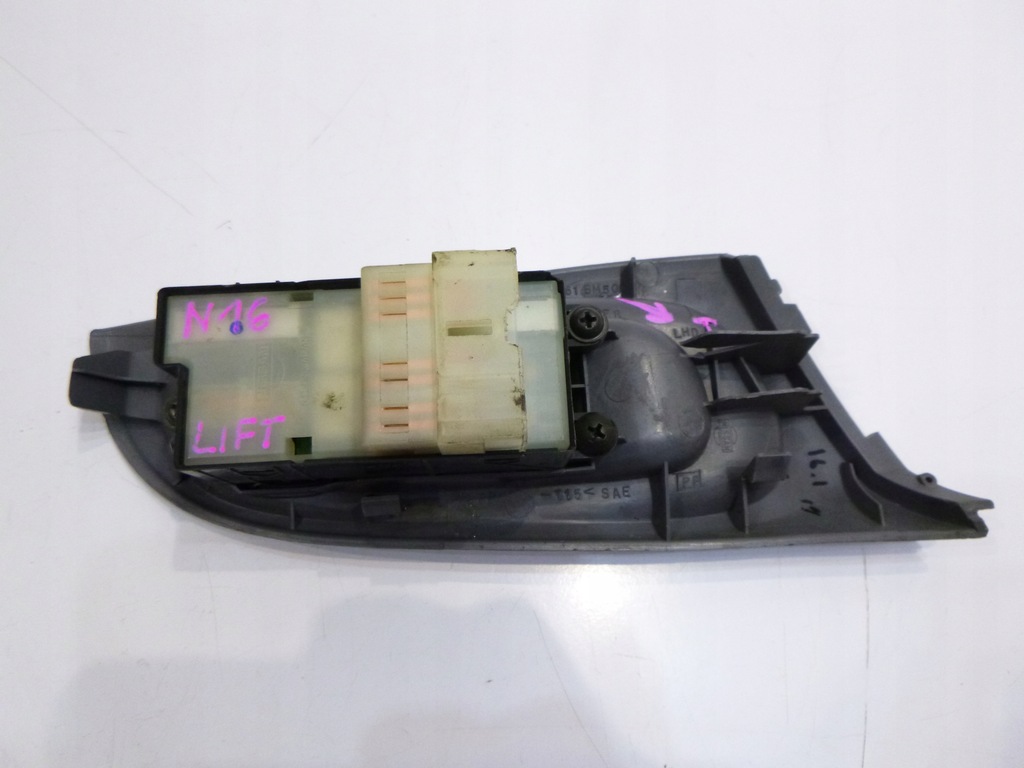 фото №8, Переключатель окон стекло левый перед nissan almera n16 2000-