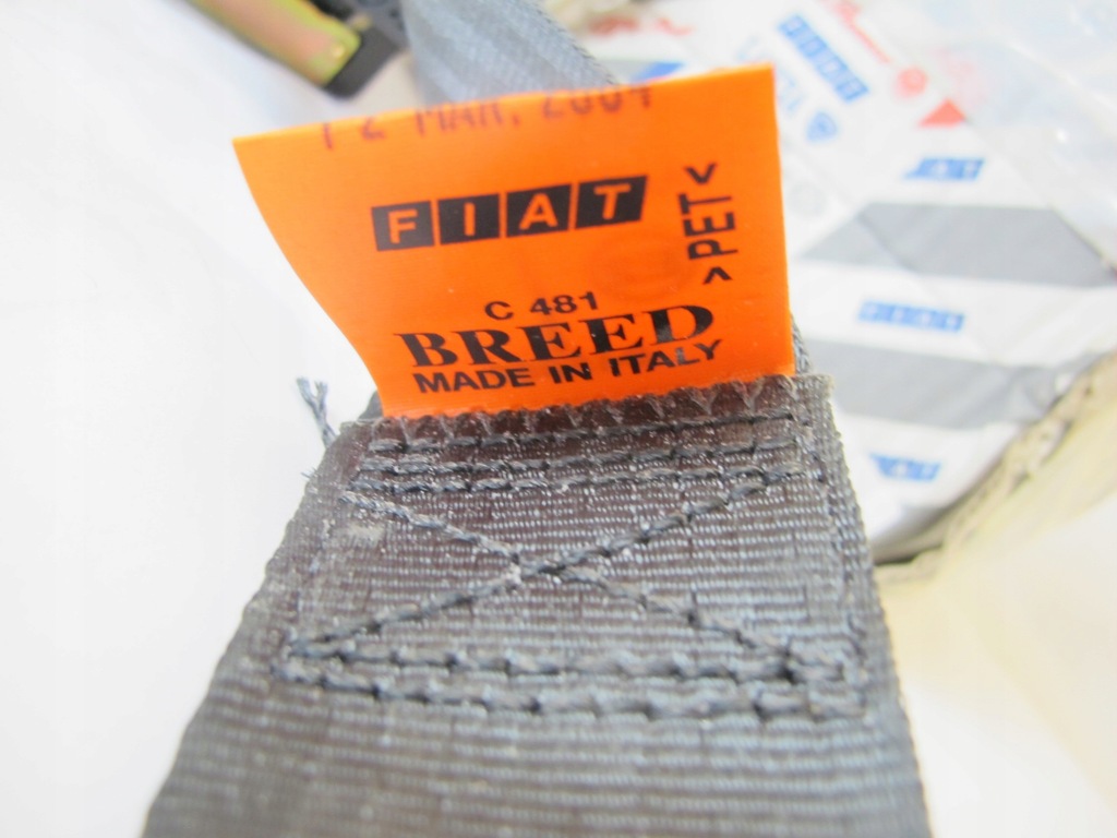 фото №8, Pas безопасности задний левый задняя fiat marea 96-02