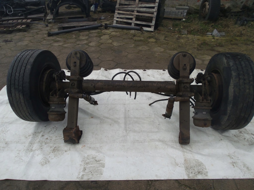 фото №2, Балка oś bpw bębnowa комплектна