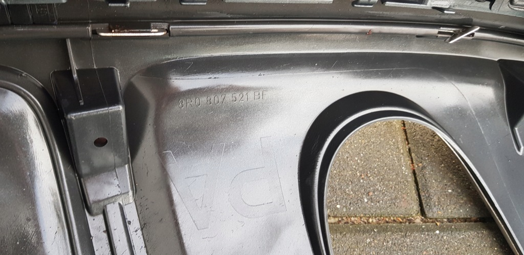 фото №12, Audi q5 08- бампер задняя задний 8r0