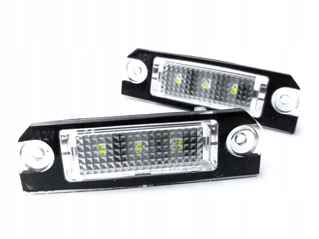 фото №7, Led подсветка номерного знака vw caddy iii 3 2004-2010