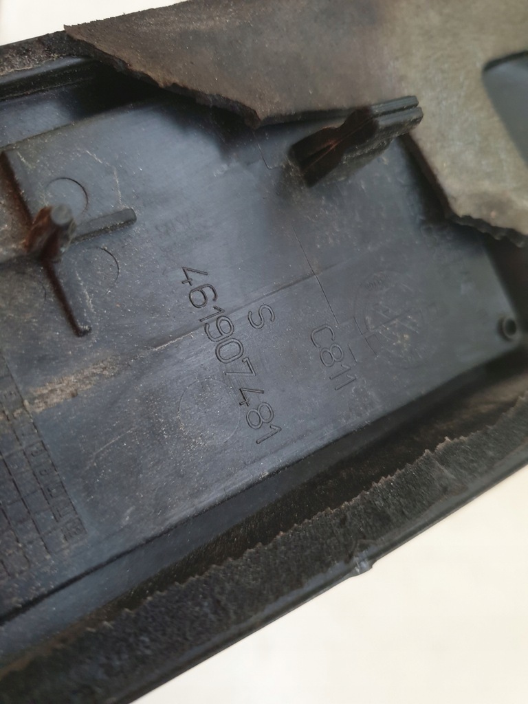 фото №3, Накладка відбивач лівий задня fiat punto ii lift