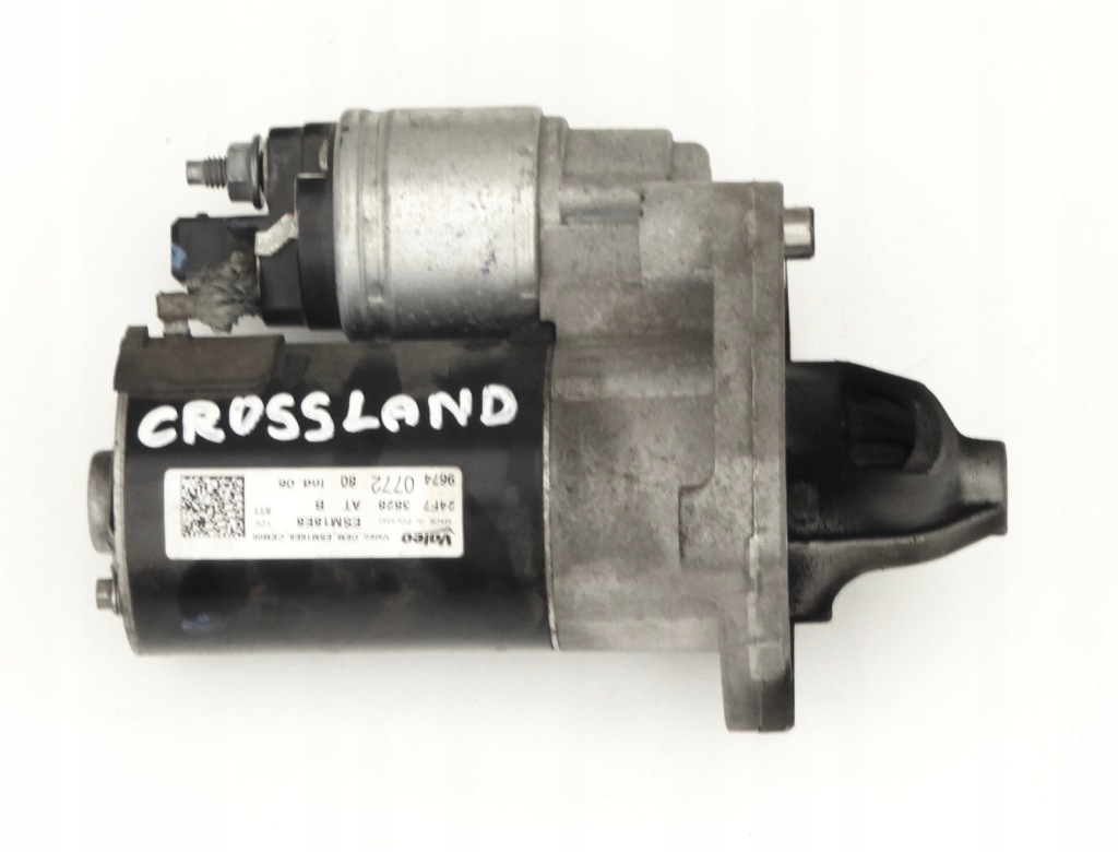 фото №1, Стартер opel crossland x 1.2 turbo b12xhl les