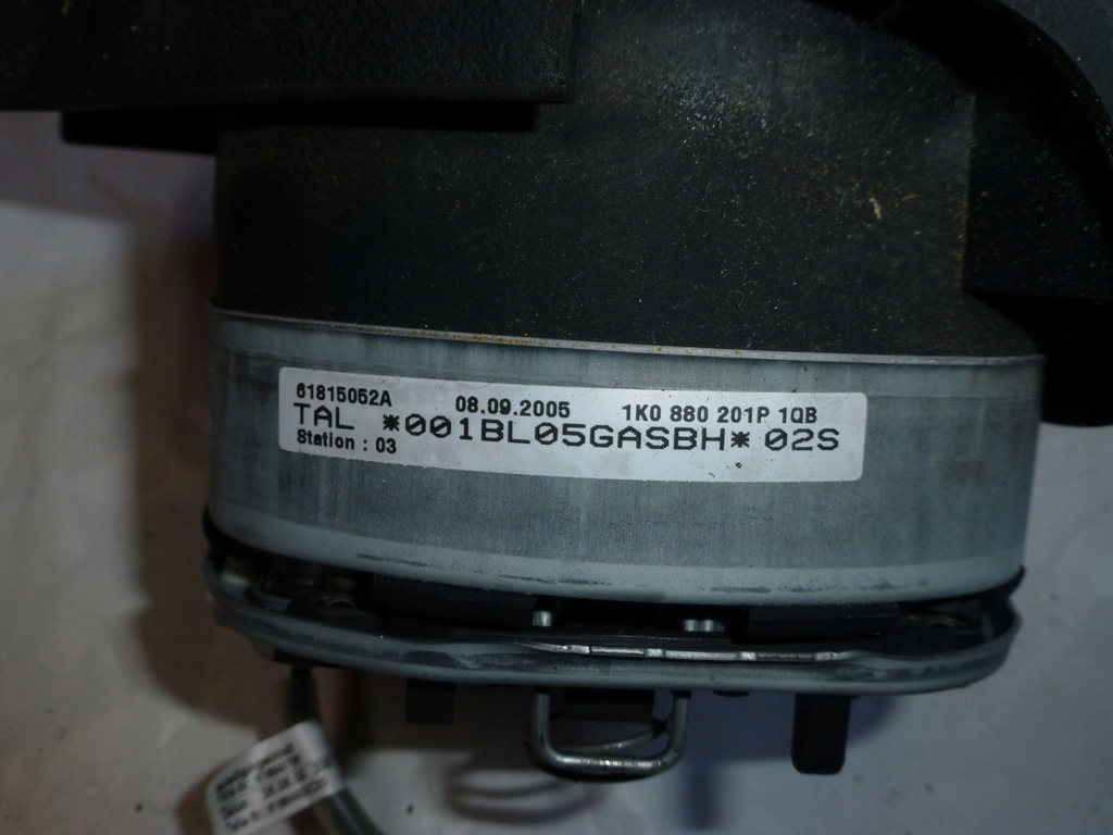 фото №6, Подушка подушка безопасности водителя volkswagen оригинальный номер 1k0880201p