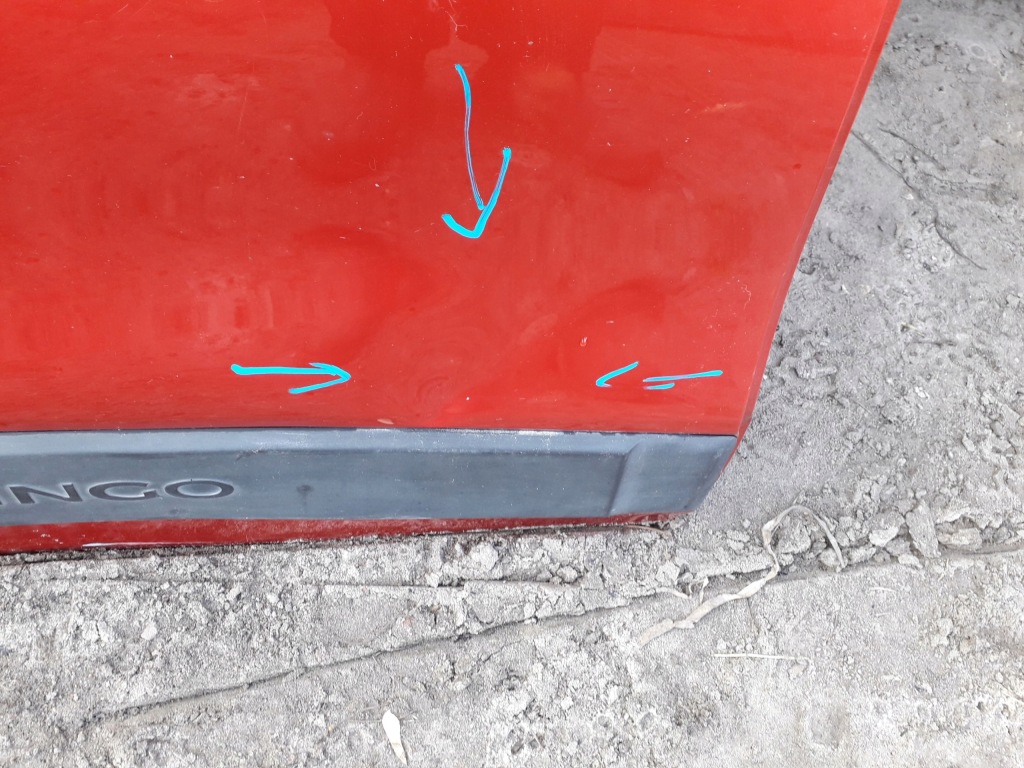 Двері праве задні renault twingo 3 iii 14- Доставка