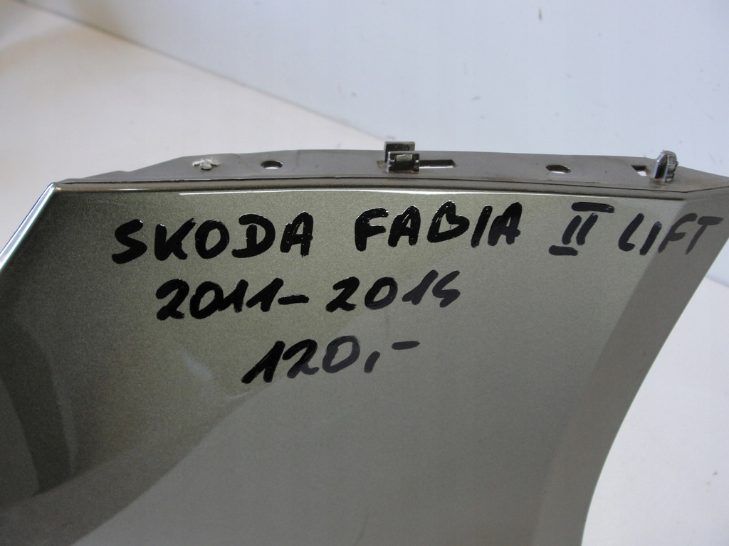 фото №13, Бампер перед передній skoda fabia ii lift 5j0