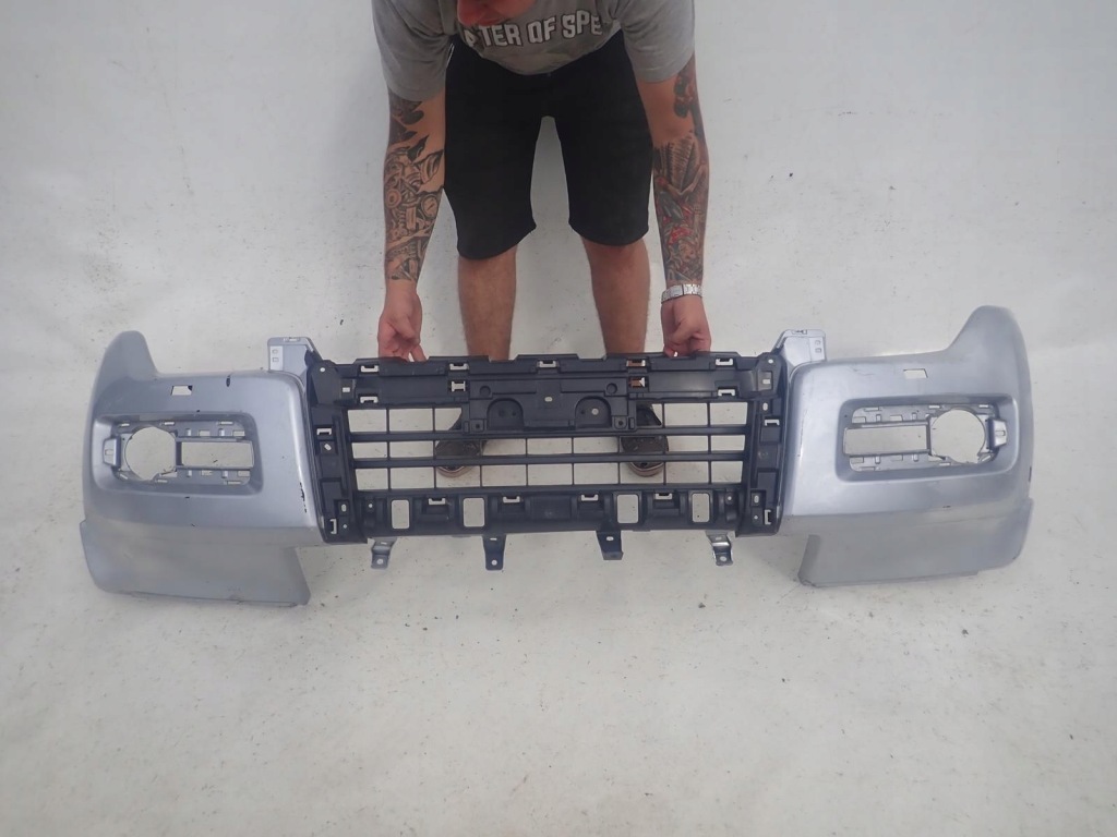 фото №1, Mitsubishi pajero iv lift 14- бампер перед sprysk