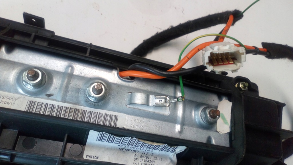 фото №6, Подушка air bag пассажира citroen xsara 9637349077