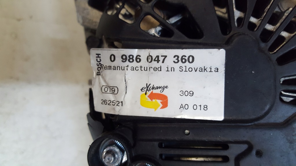 фото №11, 0986047360_a генератор citroen berlingo 2,0hdi 00