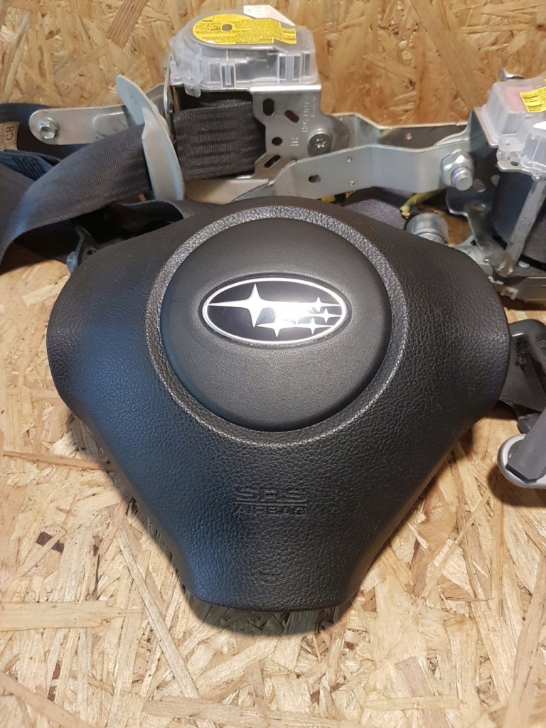 фото №3, Subaru legacy outback подушка air bag ремені датчик