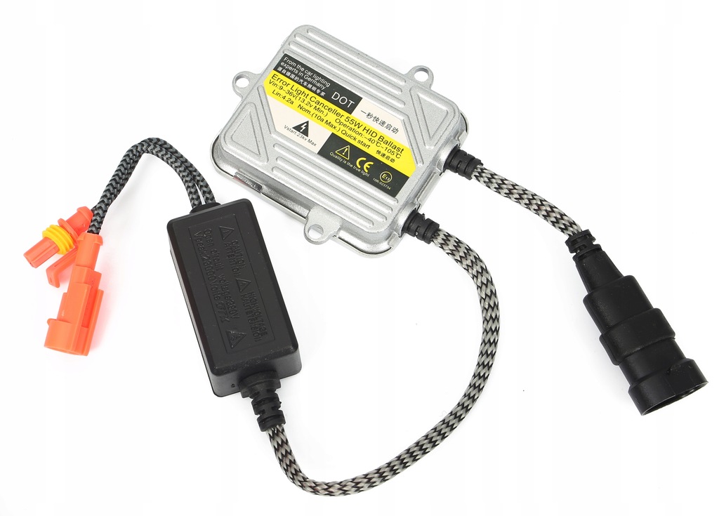 фото №1, Цифровой преобразователь slim hid ксенон fast запуск 35w/12v h1 h4 h7 d2s fd