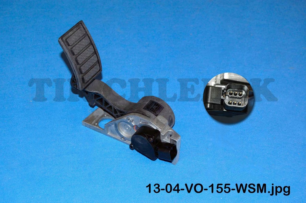 фото №2, Педаль газу volvo fh 6-pin